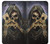 W3594 Grim Reaper Wins Poker Hülle Schutzhülle Taschen und Leder Flip für Sony Xperia XZ1