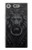 W3619 Dark Gothic Lion Hülle Schutzhülle Taschen und Leder Flip für Sony Xperia XZ1