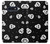 W3261 Smile Skull Halloween Pattern Hülle Schutzhülle Taschen und Leder Flip für Samsung Galaxy S10e