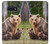 W3558 Bear Family Hülle Schutzhülle Taschen und Leder Flip für Samsung Galaxy S10e