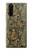 W3661 William Morris Forest Velvet Hülle Schutzhülle Taschen und Leder Flip für Sony Xperia 5