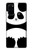 W2085 Panda Minimalist Hülle Schutzhülle Taschen und Leder Flip für Samsung Galaxy S20 Plus, Galaxy S20+