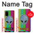 W3437 Alien No Signal Hülle Schutzhülle Taschen und Leder Flip für Samsung Galaxy S20 Plus, Galaxy S20+