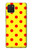 W3526 Red Spot Polka Dot Hülle Schutzhülle Taschen und Leder Flip für Samsung Galaxy Note10 Lite
