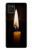 W3530 Buddha Candle Burning Hülle Schutzhülle Taschen und Leder Flip für Samsung Galaxy Note10 Lite