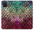 W3539 Mermaid Fish Scale Hülle Schutzhülle Taschen und Leder Flip für Samsung Galaxy Note10 Lite