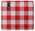 W3535 Red Gingham Hülle Schutzhülle Taschen und Leder Flip für Nokia 3.1 plus