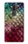 W3539 Mermaid Fish Scale Hülle Schutzhülle Taschen und Leder Flip für Nokia 3.1 plus