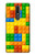 W3595 Brick Toy Hülle Schutzhülle Taschen und Leder Flip für Nokia 3.1 plus