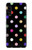 W3532 Colorful Polka Dot Hülle Schutzhülle Taschen und Leder Flip für Samsung Galaxy A90 5G