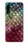 W3539 Mermaid Fish Scale Hülle Schutzhülle Taschen und Leder Flip für Samsung Galaxy A90 5G