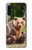 W3558 Bear Family Hülle Schutzhülle Taschen und Leder Flip für Samsung Galaxy A90 5G