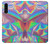 W3597 Holographic Photo Printed Hülle Schutzhülle Taschen und Leder Flip für Samsung Galaxy A90 5G