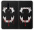 W3527 Vampire Teeth Bloodstain Hülle Schutzhülle Taschen und Leder Flip für OnePlus 8