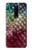 W3539 Mermaid Fish Scale Hülle Schutzhülle Taschen und Leder Flip für OnePlus 8
