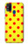 W3526 Red Spot Polka Dot Hülle Schutzhülle Taschen und Leder Flip für Samsung Galaxy M31