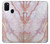 W3482 Soft Pink Marble Graphic Print Hülle Schutzhülle Taschen und Leder Flip für Samsung Galaxy M21