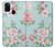 W3494 Vintage Rose Polka Dot Hülle Schutzhülle Taschen und Leder Flip für Samsung Galaxy M21