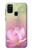 W3511 Lotus flower Buddhism Hülle Schutzhülle Taschen und Leder Flip für Samsung Galaxy M21