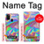 W3597 Holographic Photo Printed Hülle Schutzhülle Taschen und Leder Flip für Samsung Galaxy M21