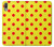 W3526 Red Spot Polka Dot Hülle Schutzhülle Taschen und Leder Flip für Sony Xperia L3