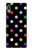 W3532 Colorful Polka Dot Hülle Schutzhülle Taschen und Leder Flip für Sony Xperia L3