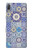 W3537 Moroccan Mosaic Pattern Hülle Schutzhülle Taschen und Leder Flip für Sony Xperia L3