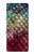 W3539 Mermaid Fish Scale Hülle Schutzhülle Taschen und Leder Flip für Sony Xperia L3