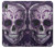 W3582 Purple Sugar Skull Hülle Schutzhülle Taschen und Leder Flip für Sony Xperia L3