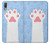 W3618 Cat Paw Hülle Schutzhülle Taschen und Leder Flip für Sony Xperia L3