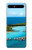 W0844 Bora Bora Island Hülle Schutzhülle Taschen Flip für Samsung Galaxy Z Flip 5G