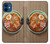 W3756 Ramen Noodles Hülle Schutzhülle Taschen und Leder Flip für iPhone 12 mini