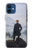 W3789 Wanderer above the Sea of Fog Hülle Schutzhülle Taschen und Leder Flip für iPhone 12 mini