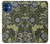 W3792 William Morris Hülle Schutzhülle Taschen und Leder Flip für iPhone 12 mini