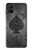 W3446 Black Ace Spade Hülle Schutzhülle Taschen und Leder Flip für Samsung Galaxy M51
