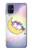 W3485 Cute Unicorn Sleep Hülle Schutzhülle Taschen und Leder Flip für Samsung Galaxy M51