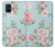W3494 Vintage Rose Polka Dot Hülle Schutzhülle Taschen und Leder Flip für Samsung Galaxy M51