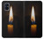 W3530 Buddha Candle Burning Hülle Schutzhülle Taschen und Leder Flip für Samsung Galaxy M51