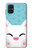 W3542 Cute Cat Cartoon Hülle Schutzhülle Taschen und Leder Flip für Samsung Galaxy M51