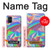 W3597 Holographic Photo Printed Hülle Schutzhülle Taschen und Leder Flip für Samsung Galaxy M51