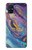 W3676 Colorful Abstract Marble Stone Hülle Schutzhülle Taschen und Leder Flip für Samsung Galaxy M51