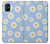 W3681 Daisy Flowers Pattern Hülle Schutzhülle Taschen und Leder Flip für Samsung Galaxy M51