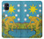 W3744 Tarot Card The Star Hülle Schutzhülle Taschen und Leder Flip für Samsung Galaxy M51