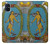 W3746 Tarot Card The World Hülle Schutzhülle Taschen und Leder Flip für Samsung Galaxy M51