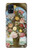 W3749 Vase of Flowers Hülle Schutzhülle Taschen und Leder Flip für Samsung Galaxy M51