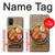W3756 Ramen Noodles Hülle Schutzhülle Taschen und Leder Flip für Samsung Galaxy M51