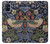 W3791 William Morris Strawberry Thief Fabric Hülle Schutzhülle Taschen und Leder Flip für Samsung Galaxy M51