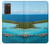 W0844 Bora Bora Island Hülle Schutzhülle Taschen Flip für Samsung Galaxy Z Fold2 5G