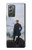 W3789 Wanderer above the Sea of Fog Hülle Schutzhülle Taschen Flip für Samsung Galaxy Z Fold2 5G