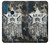 W3666 Army Camo Camouflage Hülle Schutzhülle Taschen und Leder Flip für Motorola One Fusion+